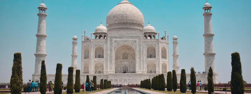 Business hub in Agra, India